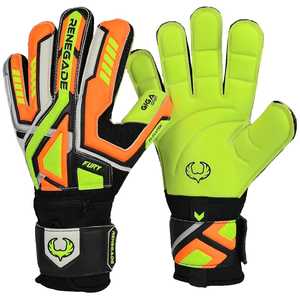 Guantes de portero para hombres y mujeres Manejo de pelota de nivel superior Cortes personalizables Colores Tamaños Hecho Inyección de goma duradera - Product Image 1