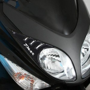 Adesivi 3D Personalizzati per Fari di Scooter, Decalcomanie per Moto Yamaha Tmax 500 2008-2011 - Product Image 1