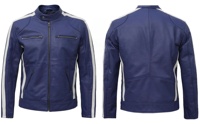 Dernière tendance, veste de safari en cuir véritable pour homme, de haute qualité, grande taille, respirante, imperméable, pour l'hiver, vêtements décontractés d'extérieur