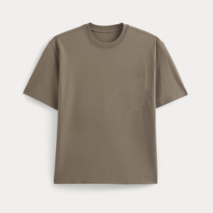 เสื้อยืดลำลองผ้าฝ้าย100% โอเวอร์ไซส์สไตล์วินเทจแขนสั้นสำหรับผู้ชายชุดแนวสตรีทสำหรับใส่ในชีวิตประจำวัน - Product Image 1