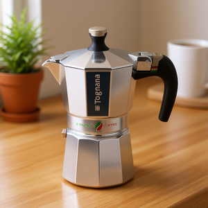 Cafetera de Aluminio ITALIKA de 6 Tazas, Cromada W943056ITAL, Categoría Pan - Product Image 3