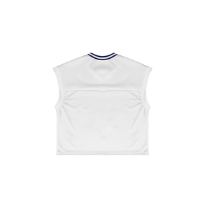 Camiseta sin mangas de malla holgada para mujer - Product Image 2