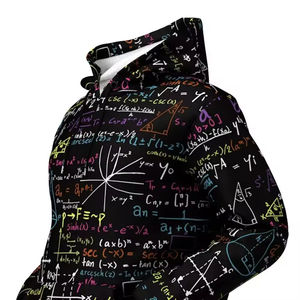 Sweat à capuche unisexe sur mesure, grande taille, couleur unie, 100% coton, impression par sublimation, avec options de personnalisation vierges - Product Image 3