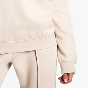 Sweat-shirt pour femme de haute qualité avec col montant zippé pour un ajustement confortable avec polaire isolante pour un ajustement confortable et décontracté - Product Image 4