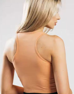 Nueva camiseta sin mangas Unisex para mujer, proveedor de tela de algodón de diseño liso, precio al por mayor, tarifa barata, servicios OEM 2025 personalizados - Product Image 4