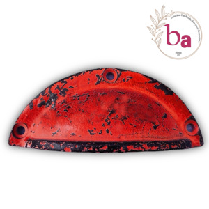 Poignée de meuble de couleur rouge vieilli moderne et poignées de bouton pour commode armoire de cuisine chambre à coucher armoire du fournisseur mondial - Product Image 2