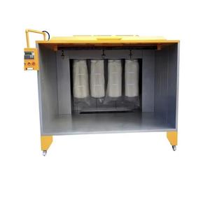 Cabina de Recubrimiento en Polvo Transportada por Cinta de Alto Rendimiento para Procesamiento Continuo en Plantas de Manufactura, Disponible para Exportación - Product Image 1