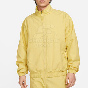 Conjunto de Chaqueta y Pantalón de Tela Suave Estilo Cortavientos con Diseño Sencillo para Uso Diario al Aire Libre - Product Image 2
