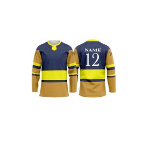 Uniformes de Hockey sobre Hielo Sublimados OEM, Transpirables, con Logotipo Personalizado, Colores y Tallas a Medida - Product Image 5