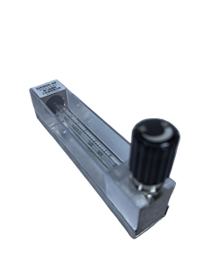 Rotámetro de Tubo de Vidrio MRO800, Medidor de Flujo de Aire y Gas, 0.8-8 L/h, Acero Inoxidable, Área Variable, Rosca, Laboratorio, Purga de Nitrógeno - Product Image 1