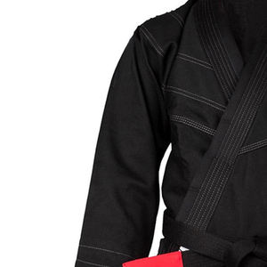 Tenues d'arts martiaux BJJ sur mesure de haute qualité à bas prix, logo frontal, légères, respirantes, en coton, entraînement, vente chaude - Product Image 3