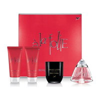 Mauboussin 2021 La Folie Prestige Reguläre Größe Geschenkset Eau De Parfum Duschgel Lotion Duftkerze Blumig Frankreich Damen