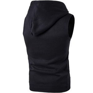 Sudaderas con capucha sin mangas SL para hombres y mujeres, ropa deportiva y para correr en el gimnasio con un diseño duradero, elegante y cómodo - Product Image 4