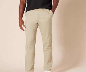 Servicios OEM al por Mayor, Pantalones Chinos de Invierno para Hombre de Talla Grande con Logotipo Personalizado, Venta al por Mayor, Corte Recto - Product Image 2