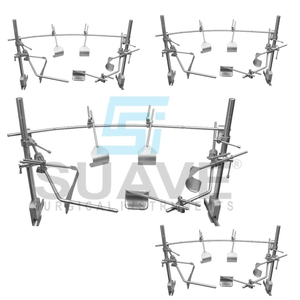 เครื่องถ้อยรั้งหน้าท้อง20ซม. ทำจากสเตนเลสอุปกรณ์สำหรับผ่าตัด - Product Image 1