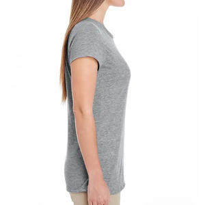 Venta caliente transpirable logotipo personalizado impreso mujeres camisetas bajo MOQ camisetas de manga corta para mujeres - Product Image 5