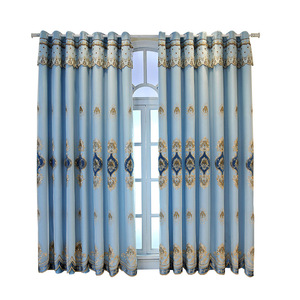 <span class=keywords><strong>Rideaux</strong></span> Populaires Personnalisés OEM avec Logo et <span class=keywords><strong>Double</strong></span> Couche, Occultants pour Chambre et Salon, Ambiance Haut de Gamme avec Voilage Intégré - Product Image 1