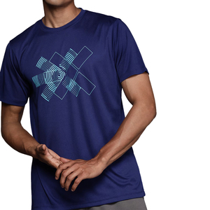 Fabricación personalizada camiseta de los hombres de alta calidad Streetwear microfibra camiseta ligera impresión personalizada Logo camiseta para hombres - Product Image 1