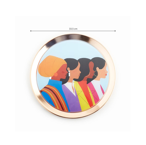 Nuevo diseño, plato de cena impreso de acero de alta calidad, juego de cena de acero, multicolor disponible en plato para niños - Product Image 1