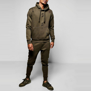 Top tendance meilleure qualité haute exigence survêtement en détresse respirant durable anti-rides meilleurs hommes en détresse survêtement - Product Image 2