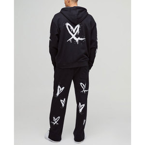 Sudaderas con Capucha Personalizadas al por Mayor para Hombre, Estilo Urbano, Ligeras, de Algodón y Felpa, con Hombros Caídos, Lisas - Product Image 5