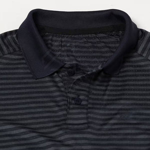 Polo à motif solide à séchage rapide pour hommes, vêtements d'été personnalisés de grande taille, polo uni brodé à manches courtes - Product Image 5