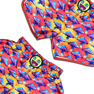 Pantalones cortos de Kickboxing de entrenamiento de corte completo cómodos hechos a medida MMA Muay Thai embalaje por demanda del cliente venta de ropa de artes marciales - Product Image 4