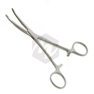 Pinzas de Carmalt de Rochester, pinzas quirúrgicas curvadas para mano izquierda, agarre de tejido, hemostasia, instrumentos médicos - Product Image 3
