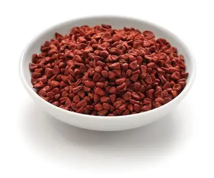 Non GMO no additive annatto seeds no color added dark orange red dried annatto nuts food bixa orellana with best quality annatto