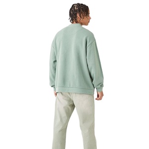 เสื้อฮู้ดผู้ชายทรงหลวมโอเวอร์ไซส์ ผ้าฝ้ายน้ำหนักเบา แฟชั่นฤดูใบไม้ร่วง คุณภาพสูง รับผลิตตามแบบ OEM พร้อมปักโลโก้ตามสั่ง - Product Image 5