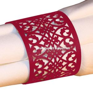 Servilletero de Metal de diseño atractivo recubierto de naranja de alta calidad para boda y decoración del hogar Accesorios de mesa - Product Image 6