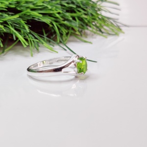 แหวนปาร์ตี้ทำจากเงินน้ำหนักเบา3.2กรัมแหวนพลอยครบรอบแต่งงาน - Product Image 2