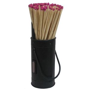 Pequeño soporte de hierro de lujo para cubo de combustible de madera de calefacción interior con almacenamiento de cenizas - Product Image 3