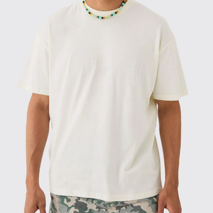 Camiseta de verano informal con estampado de pantalla Premium para hombre, Camiseta holgada de manga corta de gran tamaño, moda para exteriores, uso diario - Product Image 1