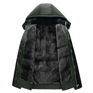 Chaqueta acolchada de algodón con logotipo personalizado para hombre, chaqueta acolchada de invierno North con cara hacia abajo, informal, cálida, acolchada con burbujas, acolchada con burbujas - Product Image 4