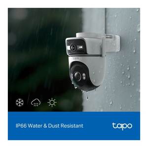 Cámara de Vigilancia en Red TC47 con Doble Lente, Panorámica e Inclinación, Blanca, 2K 1440p QHD - Product Image 5