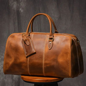 Wholesale High-quality Custom Leather <b>Travel</b> <b>Bag</b> Fashion Luxury Luggage <b>Travel</b> <b>Bag</b> <b>Men</b> Women - Product Image 6