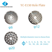 Nouvelle machine à hacher la viande industrielle Yuanchang, haute efficacité, acier inoxydable 304, capacité de 6 à 7 t/h, fonctionnement automatique, 380 V, viande