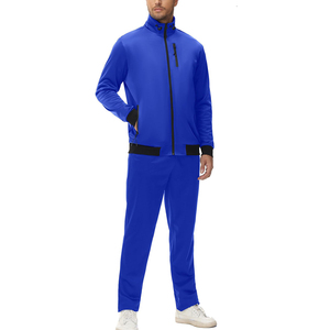 Survêtement d'hiver à fermeture éclair complète pour hommes imprimé de logo personnalisé 100% coton Service professionnel OEM léger et confortable - Product Image 6