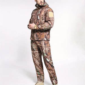 เสื้อโค้ทให้ความอบอุ่นสำหรับฤดูหนาวเสื้อแจ็คเก็ตกลางแจ้งกันน้ำชุดยุทธวิธีลายพรางชาร์จได้ - Product Image 6