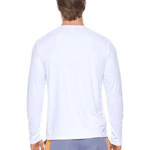 <b>White</b> Plain <b>Men</b> <b>Long</b> <b>Sleeve</b> T <b>Shirts</b> - Product Image 3