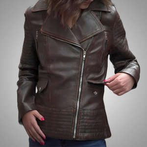 Chaqueta de Piel de Oveja Genuina para Mujer, Transpirable, Ecológica, Chaqueta Varsity de Invierno, Nueva, Precio Económico al por Mayor - Product Image 3