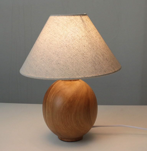 Minimalist Wood <b>Desk</b> Lamp Base (FSC 100% Certified) - Product Image 4