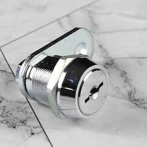 Cerradura cilíndrica de alta seguridad, cerradura de puerta de mortaja, armarios, muebles, antirrobo, latón, de aleación de Zinc Material, cartón cromado ABA 2 - Product Image 6