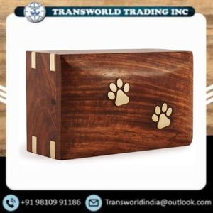 Handmade Mini Wooden Urn for Human and Pet Ashes Small Bamboo <b>Memorial</b> <b>Keepsake</b> Cremation <b>Box</b> Customizable - Product Image 3