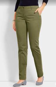 Haute qualité Chino pantalon plaine Slim Fit femmes été pantalon droit femme survêtement pantalon élastique sueur Chinos pantalon de BD - Product Image 3
