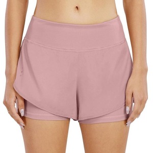 Shorts Deportivos 2 en 1 para Mujer, Doble Capa, Secado Rápido, Ropa de Yoga Transpirable, Shorts de Yoga Resistentes y Transpirables. - Product Image 3
