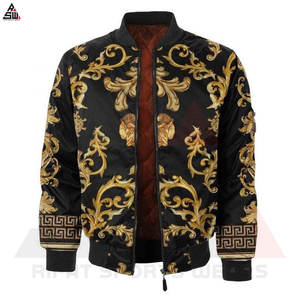 Marque privée Respirant Hommes Bomber Veste Usage Extérieur Meilleure Vente Confortable Bomber Vestes Sublimation Bomber Veste Pour Homme - Product Image 3