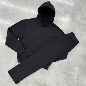 Survêtement personnalisé pour hommes 2 pièces en coton épais pantalons de survêtement et sweats à capuche ensemble de jogging vêtements de sport pour hommes survêtement pour hommes - Product Image 4