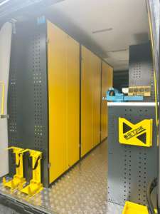 High Quality OEM Modular Removable <b>Shelf</b> & <b>Cabinet</b> Systems with Electrostatic Powder Coat for Vans and Trucks - Product Image 4